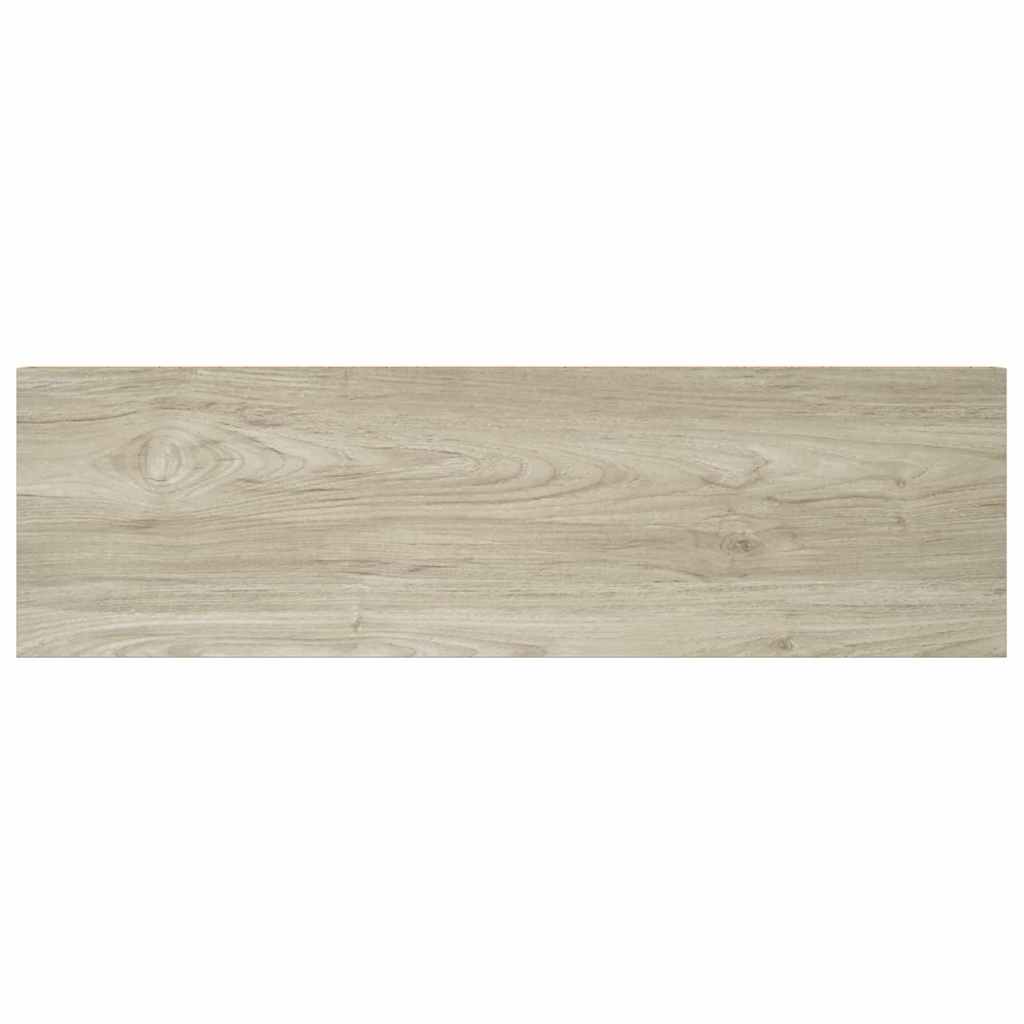 Scaffali a Parete 2 pz Rovere 80x23,5x3,8 cm in MDF