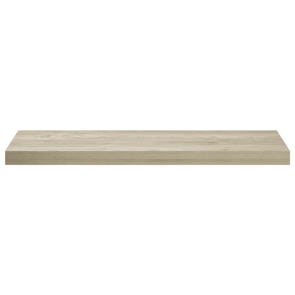 Scaffali a Parete 4 pz Rovere 80x23,5x3,8 cm in MDF | homemem39