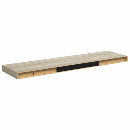 Scaffale a Parete Rovere 90x23,5x3,8 cm in MDF | homemem39
