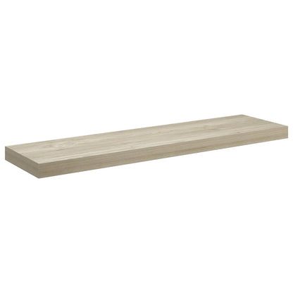 Scaffali a Parete 4 pz Rovere 90x23,5x3,8 cm in MDF