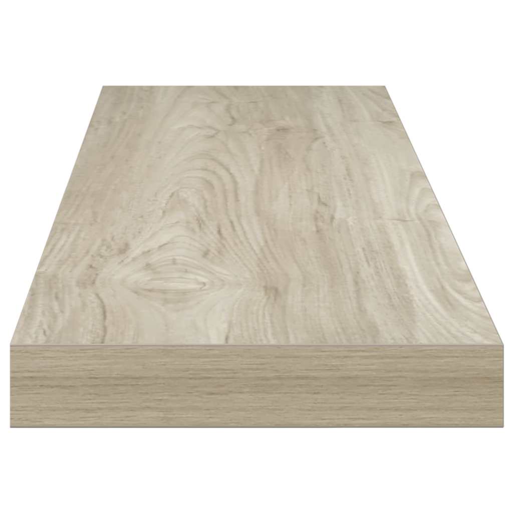 Scaffali a Parete 4 pz Rovere 90x23,5x3,8 cm in MDF