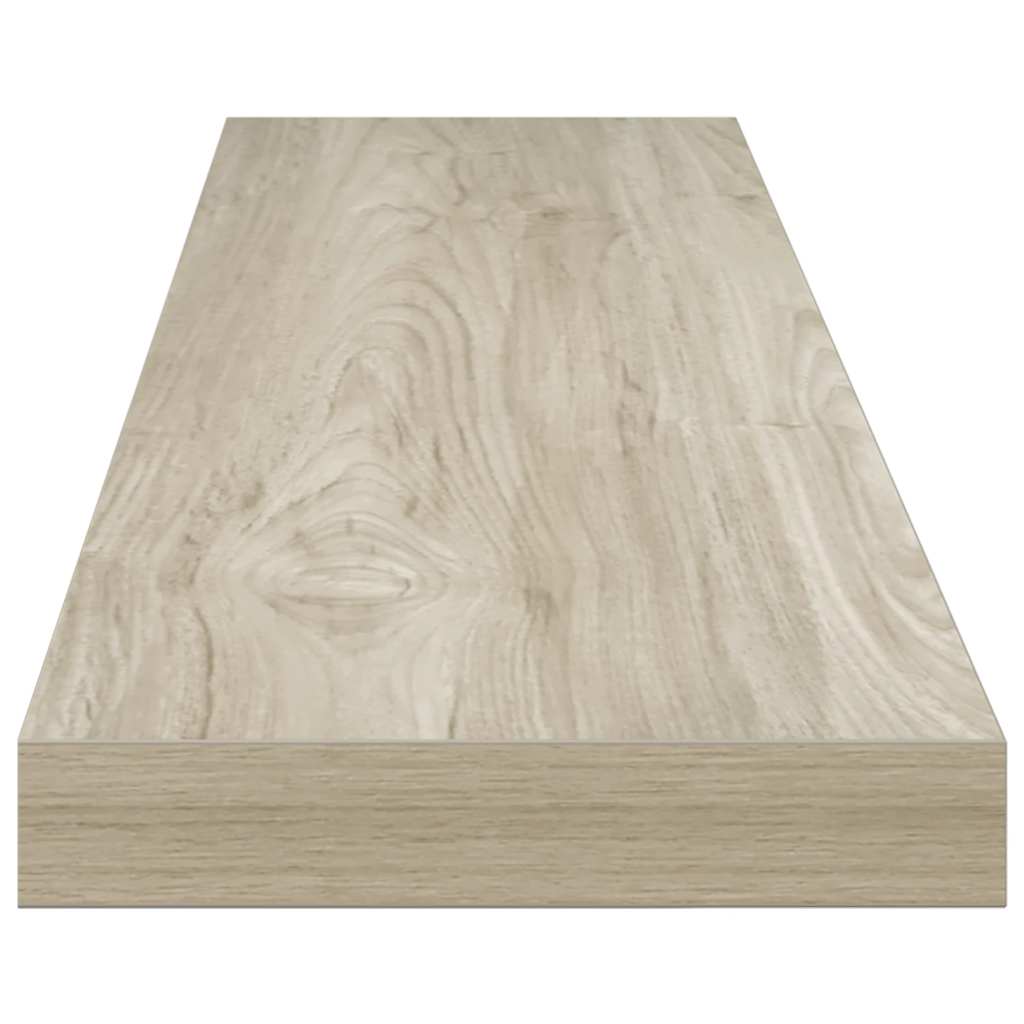 Scaffale a Parete Rovere 120x23,5x3,8 cm in MDF | homemem39