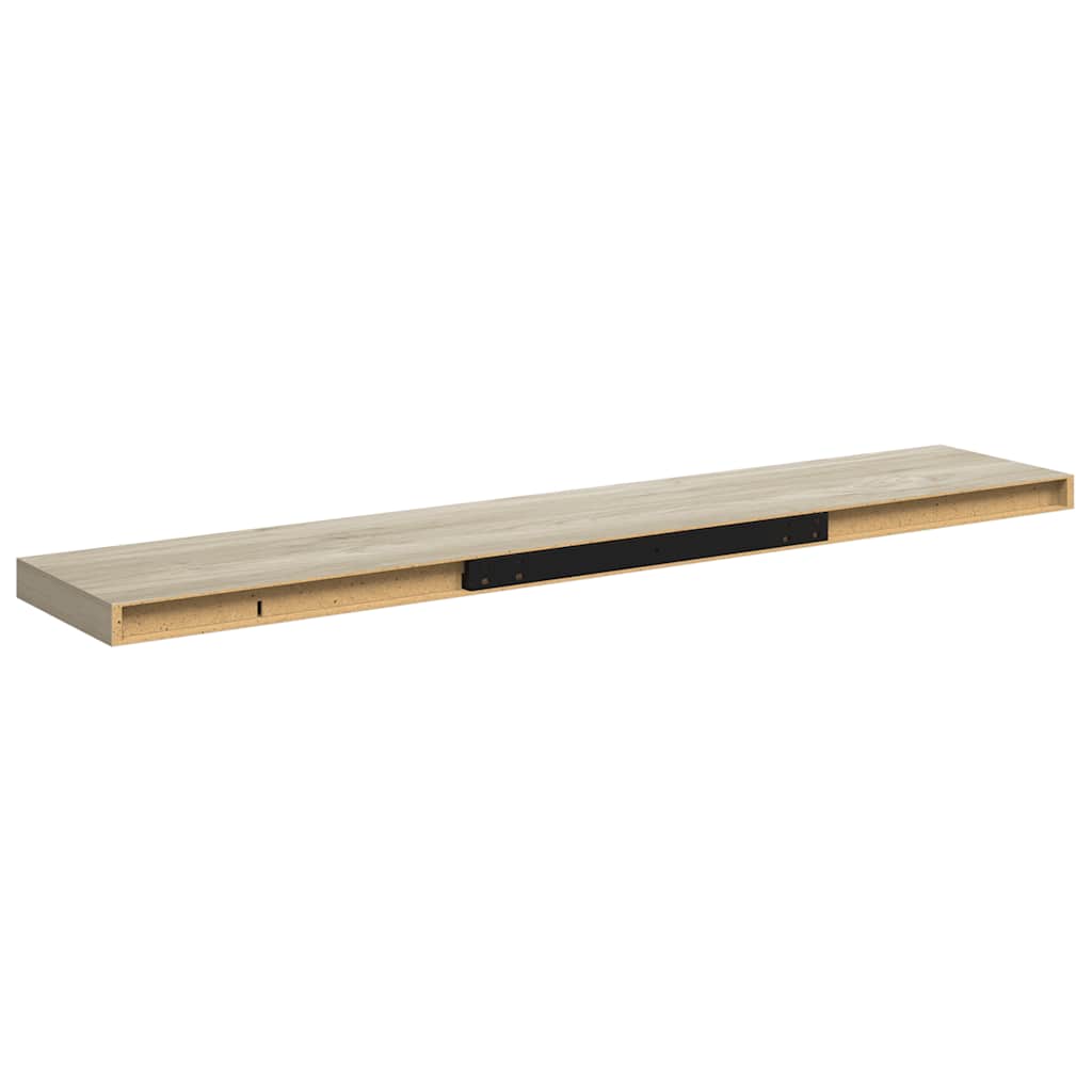 Scaffali a Parete 4 pz Rovere 120x23,5x3,8 cm in MDF | homemem39