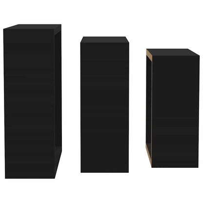 Mensole a Cubo da Parete 3 pz Bianche in MDF | homemem39