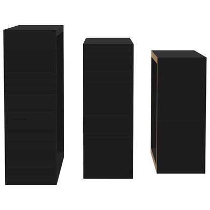 Mensole a Cubo da Parete 3 pz Bianche in MDF