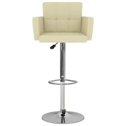 Sgabelli da Bar 2 pz Crema in Similpelle - homemem39