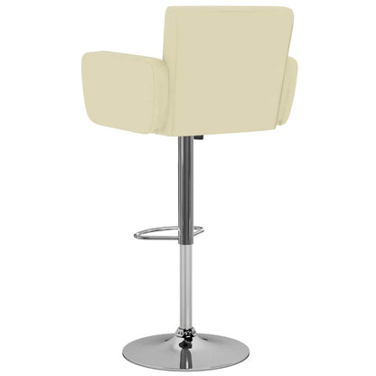 Sgabelli da Bar 2 pz Crema in Similpelle | homemem39