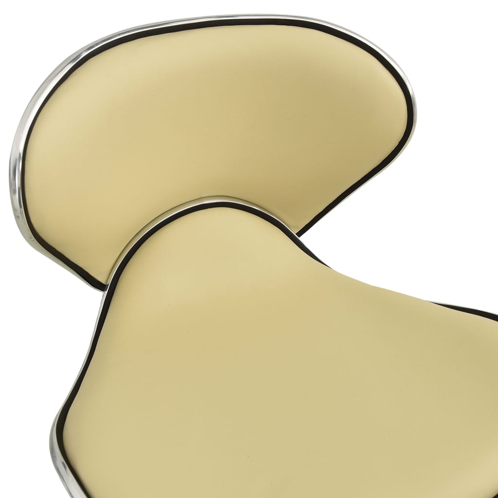 Sgabello da Salone Spa Crema in Similpelle - homemem39