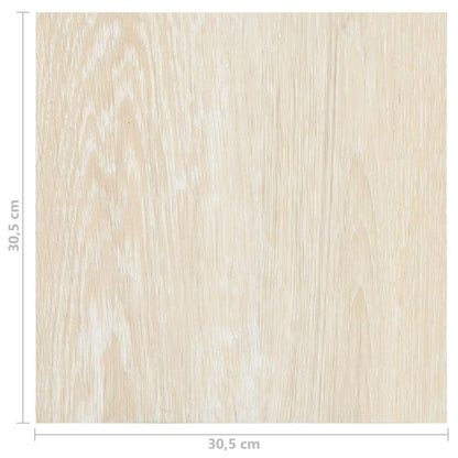 Listoni per Pavimenti Autoadesivi 55 pz in PVC 5,11 m² Beige