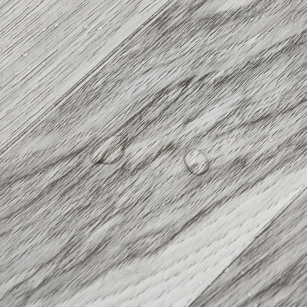 Listoni Pavimenti Autoadesivi 55 pz in PVC 5,11 m² Grigi Rigati - homemem39