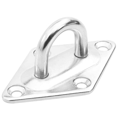 Set Accessori per Vela Parasole 8 pz in Acciaio Inossidabile