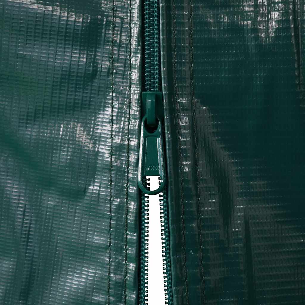 Tenda Garage in PVC 2,4x2,4 m Verde