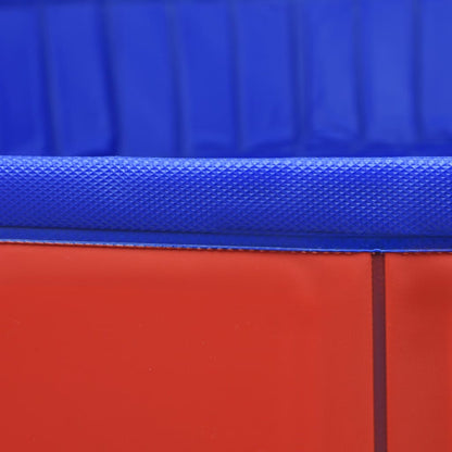 Piscina per Cani Pieghevole Rossa 200x30 cm in PVC | homemem39
