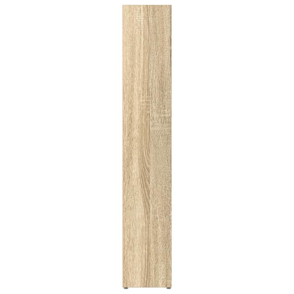 Mobili Porta CD 2pz Rovere Sonoma 21x16x93,5 Legno Multistrato | homemem39