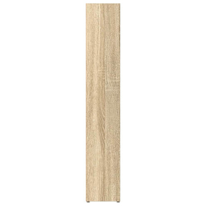 Mobili Porta CD 2pz Rovere Sonoma 21x16x93,5 Legno Multistrato | homemem39