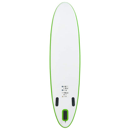 Set Tavola da SUP Gonfiabile Verde e Bianco | homemem39