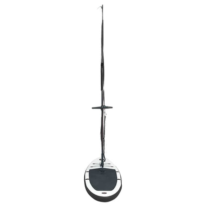 Set Tavola Gonfiabile da SUP con Vela Nero e Bianco | homemem39