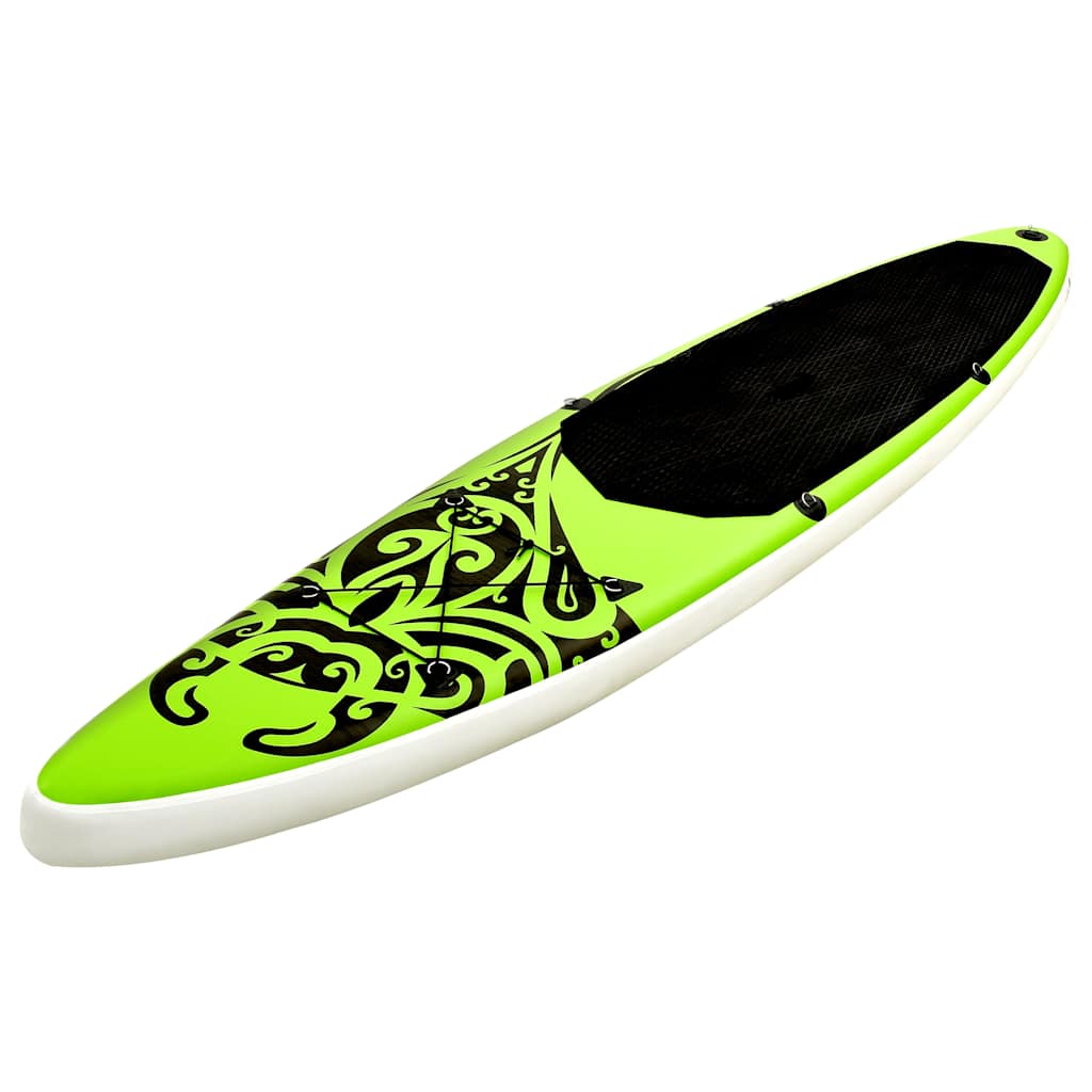 Set Tavola Gonfiabile da SUP 305x76x15 cm Verde | homemem39