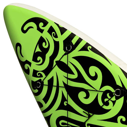 Set Tavola Gonfiabile da SUP 305x76x15 cm Verde | homemem39