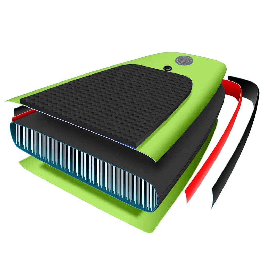 Set Tavola Gonfiabile da SUP 366x76x15 cm Verde | homemem39