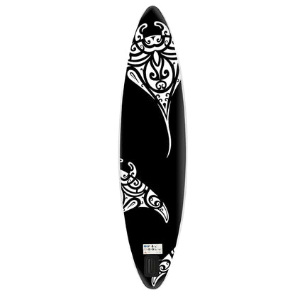 Set Tavola Gonfiabile da SUP 305x76x15 cm Nera