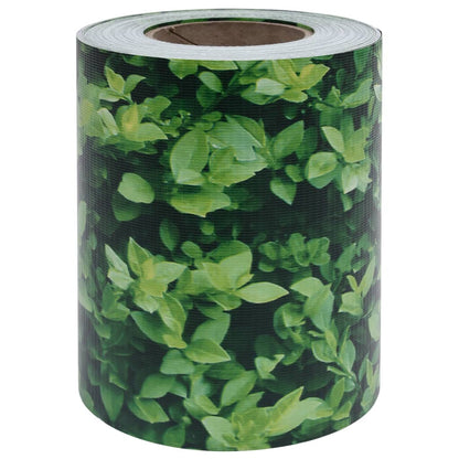 Recinzione Frangivento da Giardino PVC 70x0,19 m Verde - homemem39