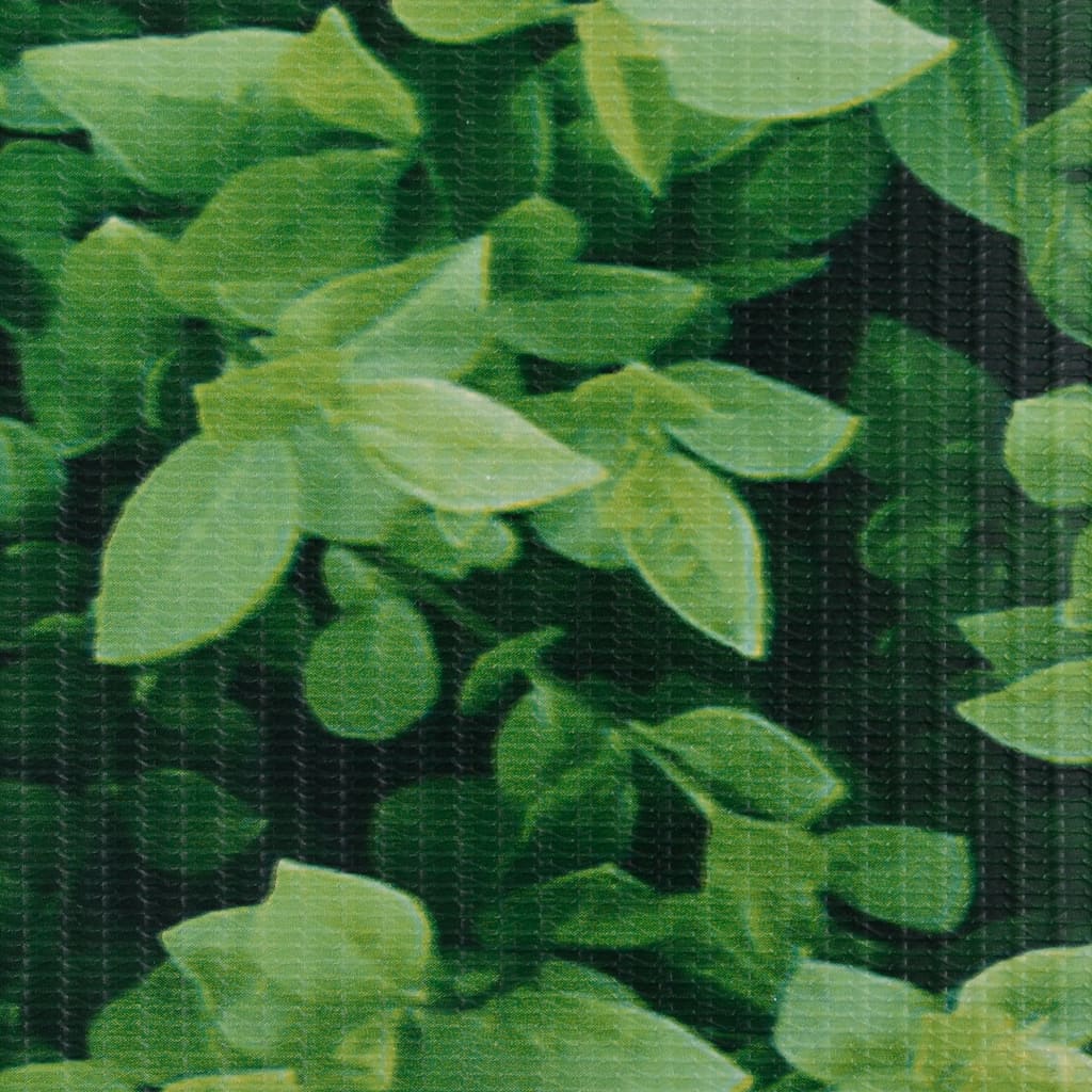 Recinzione Frangivento da Giardino PVC 70x0,19 m Verde