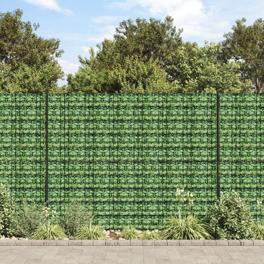 Recinzione Frangivento da Giardino PVC 70x0,19 m Verde