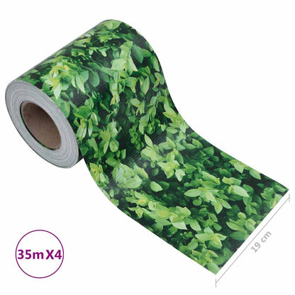 Recinzione Frangivento 4 pz in PVC 35x0,19 m Verde | homemem39