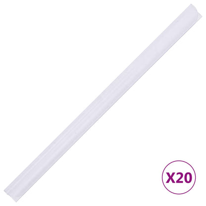 Recinzione Frangivento da Giardino PVC 35x0,19 m Marrone | homemem39