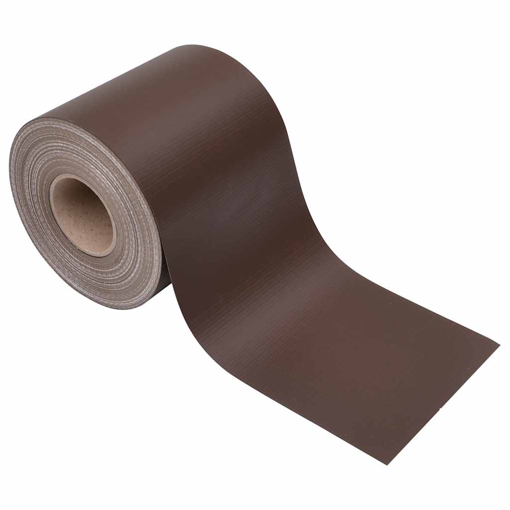 Recinzione Frangivento da Giardino PVC 70x0,19 m Marrone