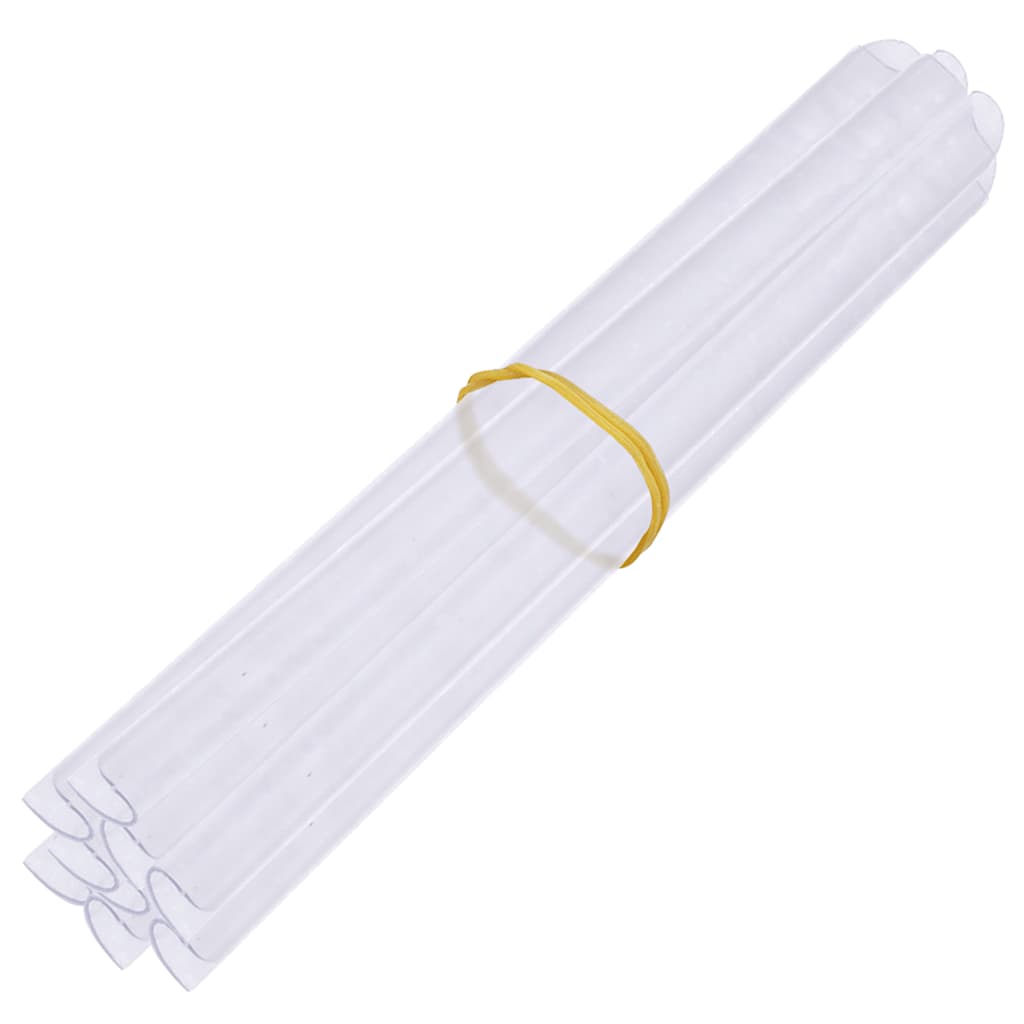 Recinzione Frangivento 4 pz in PVC 35x0,19m Marrone