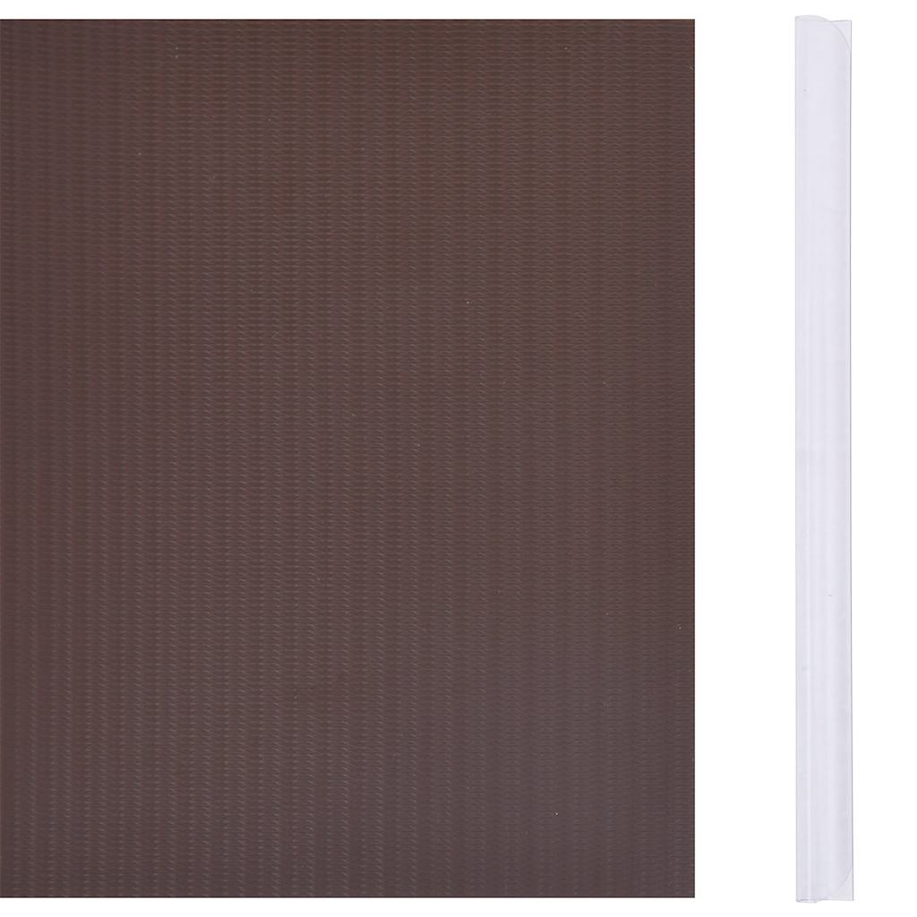 Recinzione Frangivento 4 pz in PVC 35x0,19m Marrone | homemem39