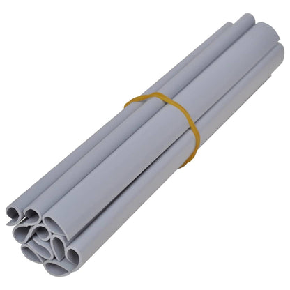Recinzione Frangivento da Giardino PVC 35x0,19m Grigio Chiaro | homemem39