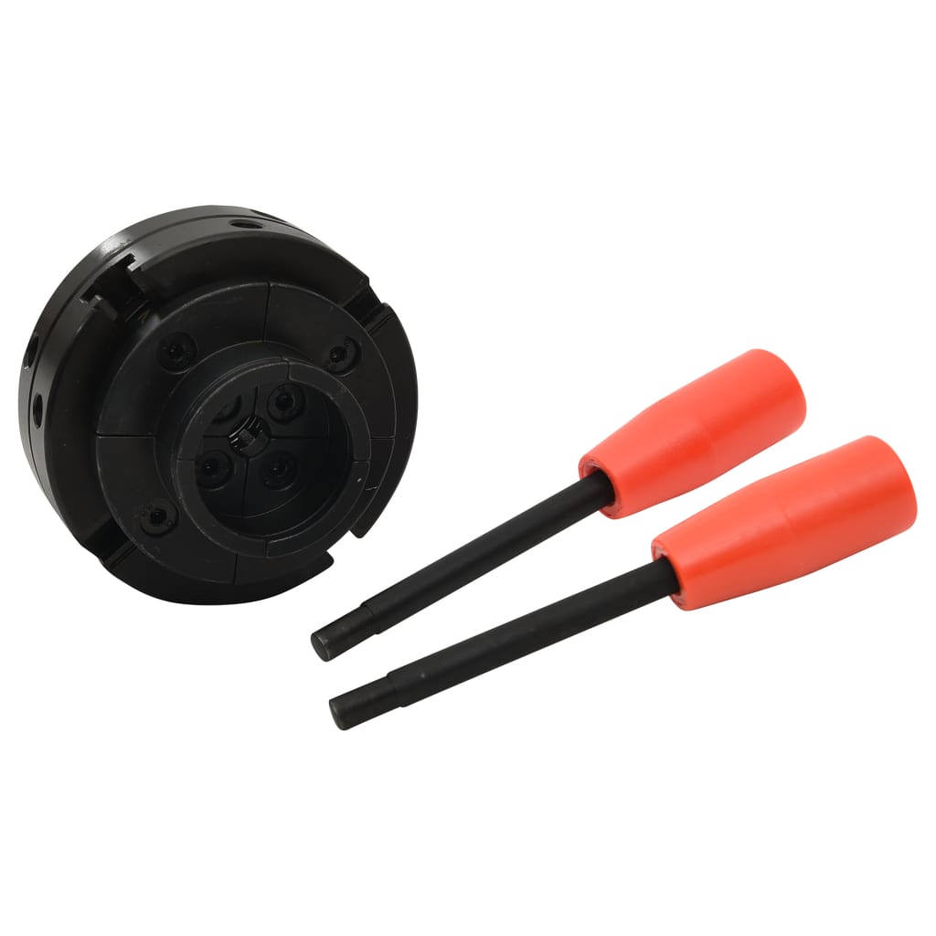 Mandrino per Legno a 4 Griffe Attacco M33 in Acciaio 100 mm - homemem39