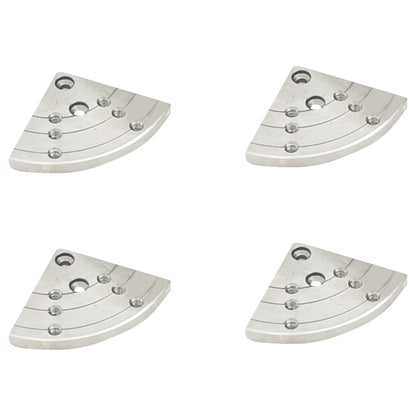 Set di Mandrini in Legno Autocentranti in Acciaio per 95 mm - homemem39