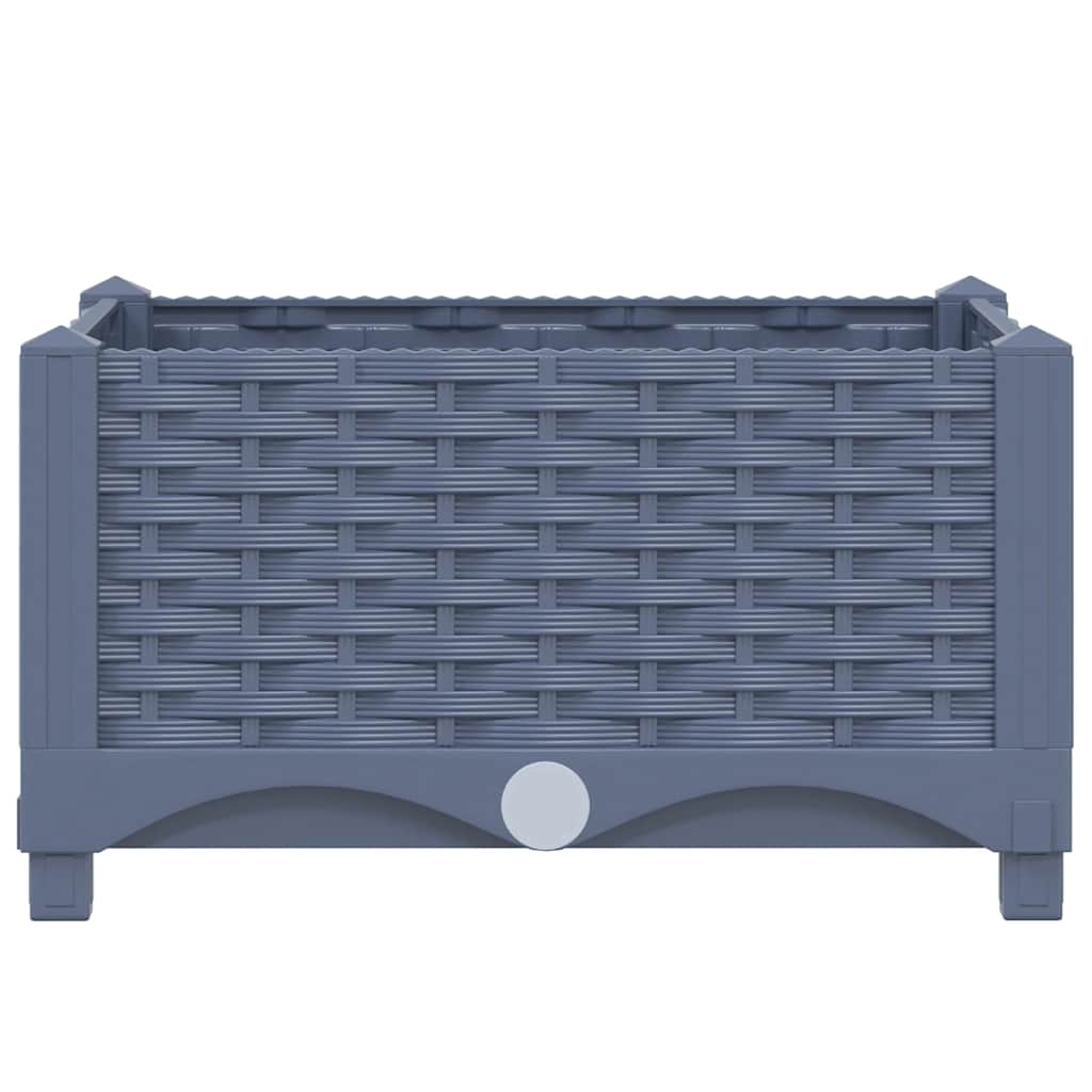 Fioriera Rialzata 40x40x23 cm in Polipropilene