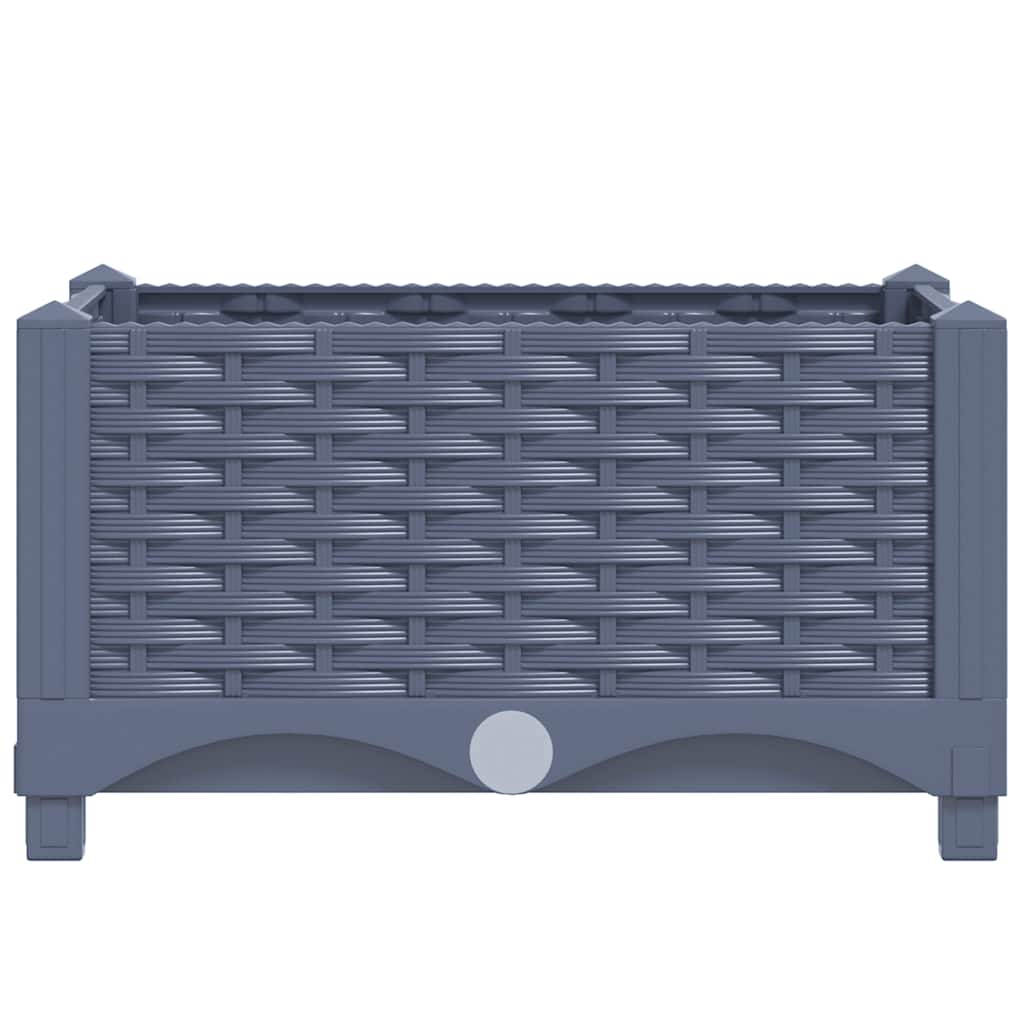 Fioriera Rialzata 40x40x23 cm in Polipropilene