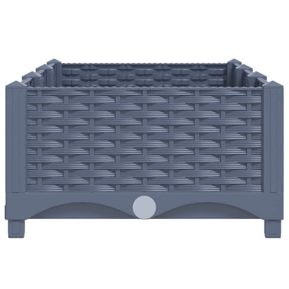 Fioriera Rialzata 120x40x23 cm in Polipropilene