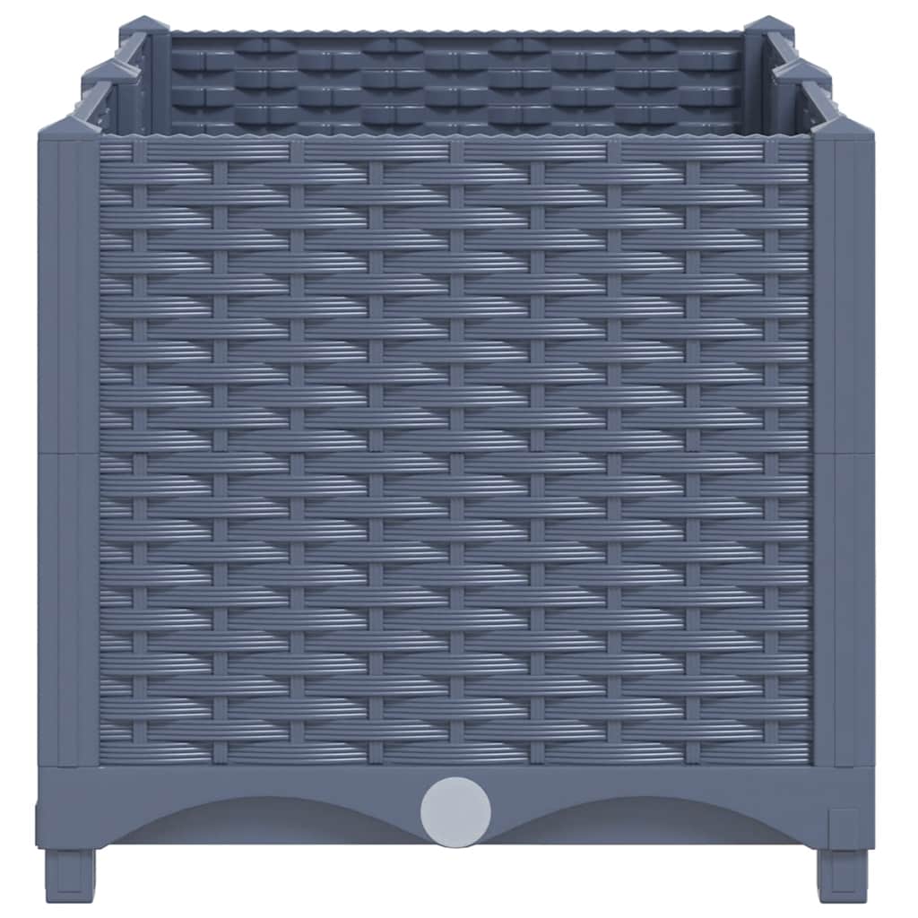 Fioriera Rialzata 80x40x38 cm in Polipropilene
