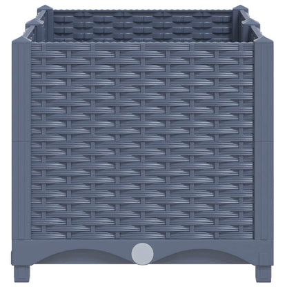 Fioriera Rialzata 80x40x38 cm in Polipropilene
