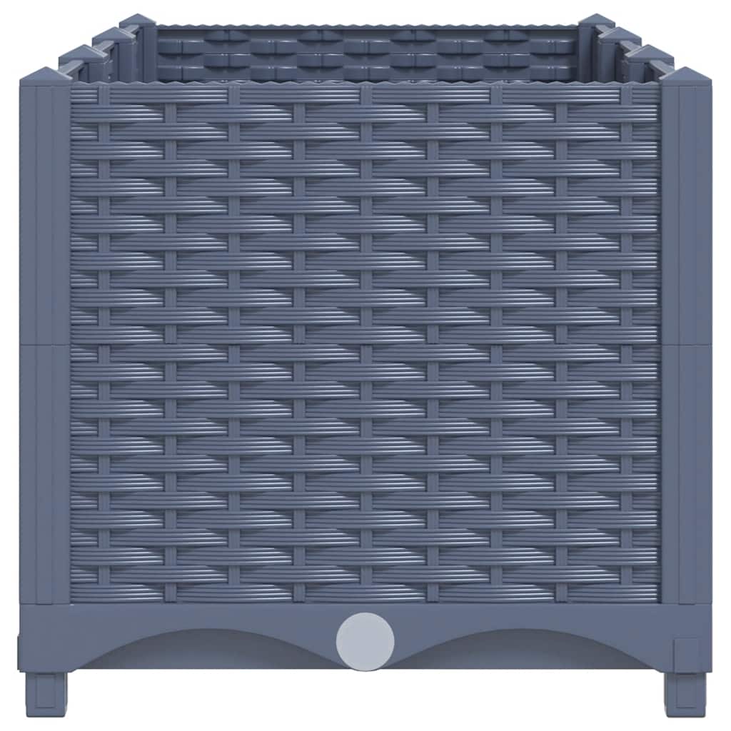 Fioriera Rialzata 120x40x38 cm in Polipropilene