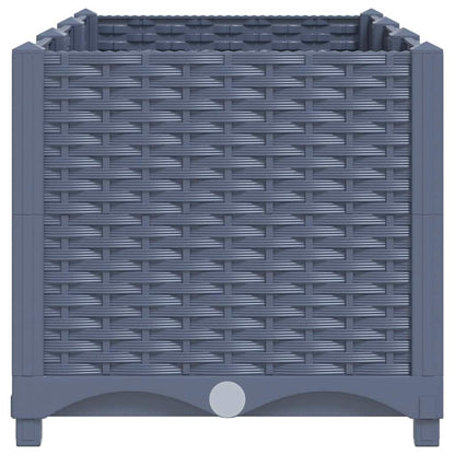 Fioriera Rialzata 120x40x38 cm in Polipropilene