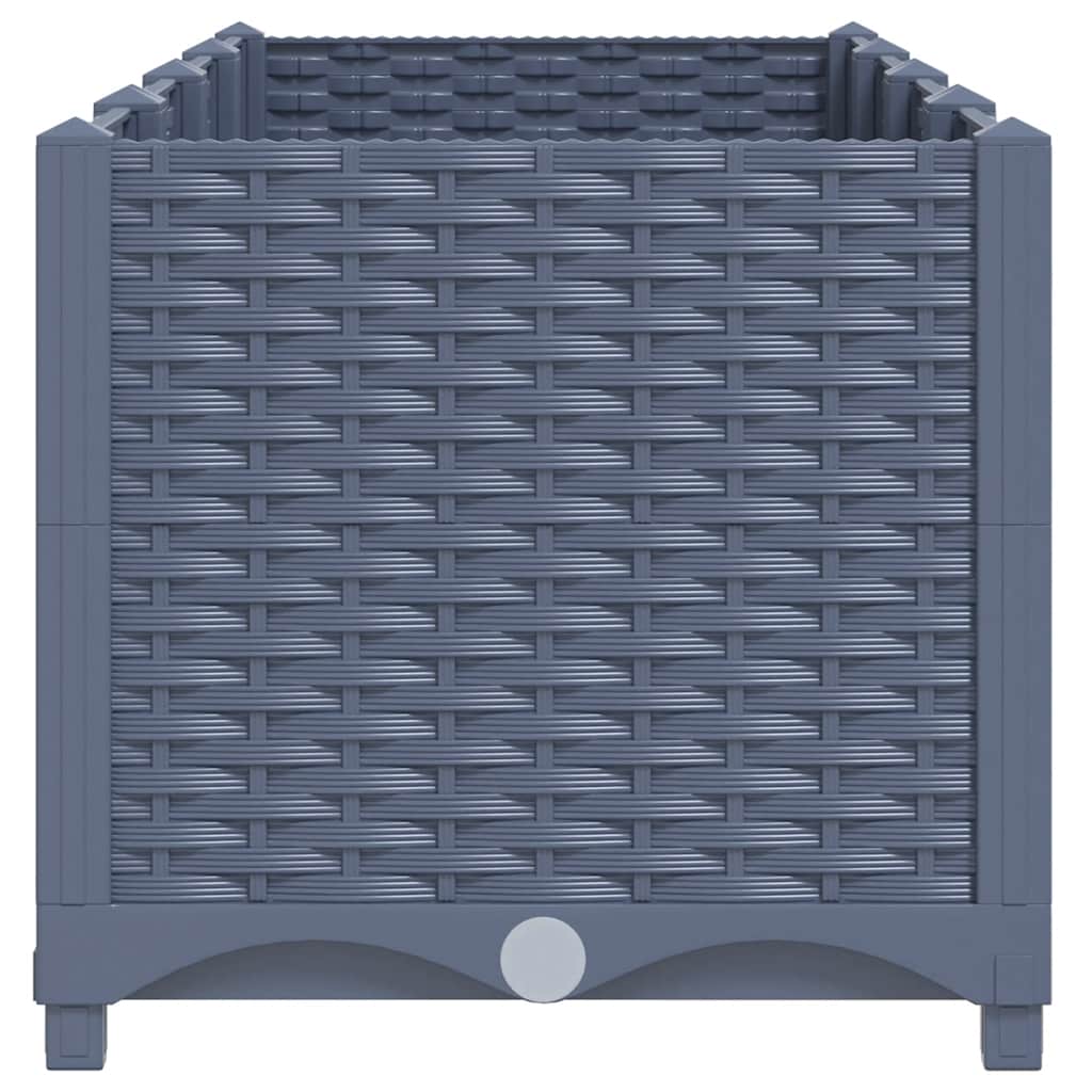 Fioriera Rialzata 160x40x38 cm in Polipropilene