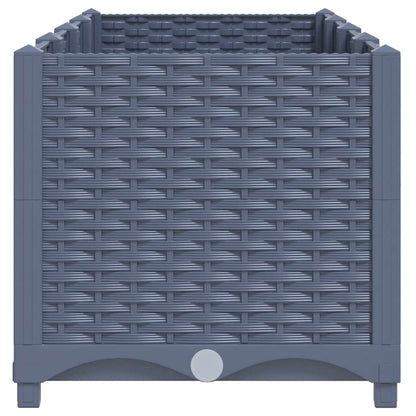 Fioriera Rialzata 160x40x38 cm in Polipropilene