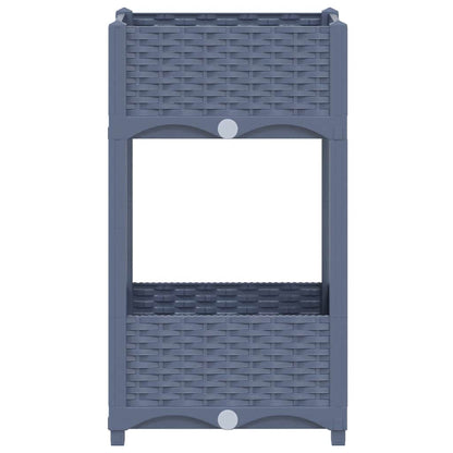 Fioriera Rialzata 40x40x71 cm in Polipropilene | homemem39