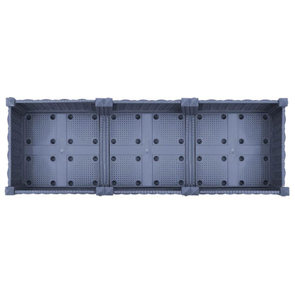 Fioriera Rialzata 120x40x71 cm in Polipropilene