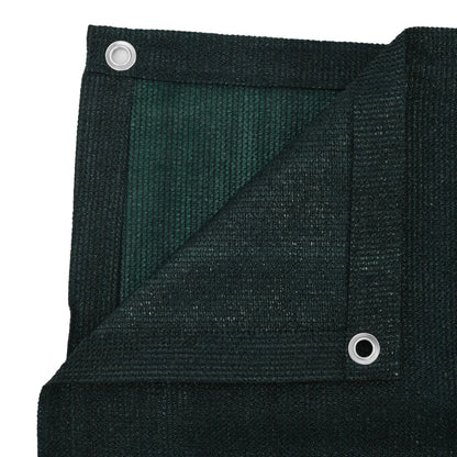 Tappeto da Tenda 400x800 cm Verde Scuro in HDPE