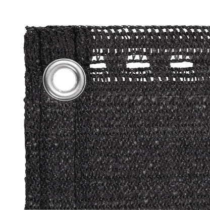 Paravento da Balcone Antracite 120x400 cm in HDPE - homemem39