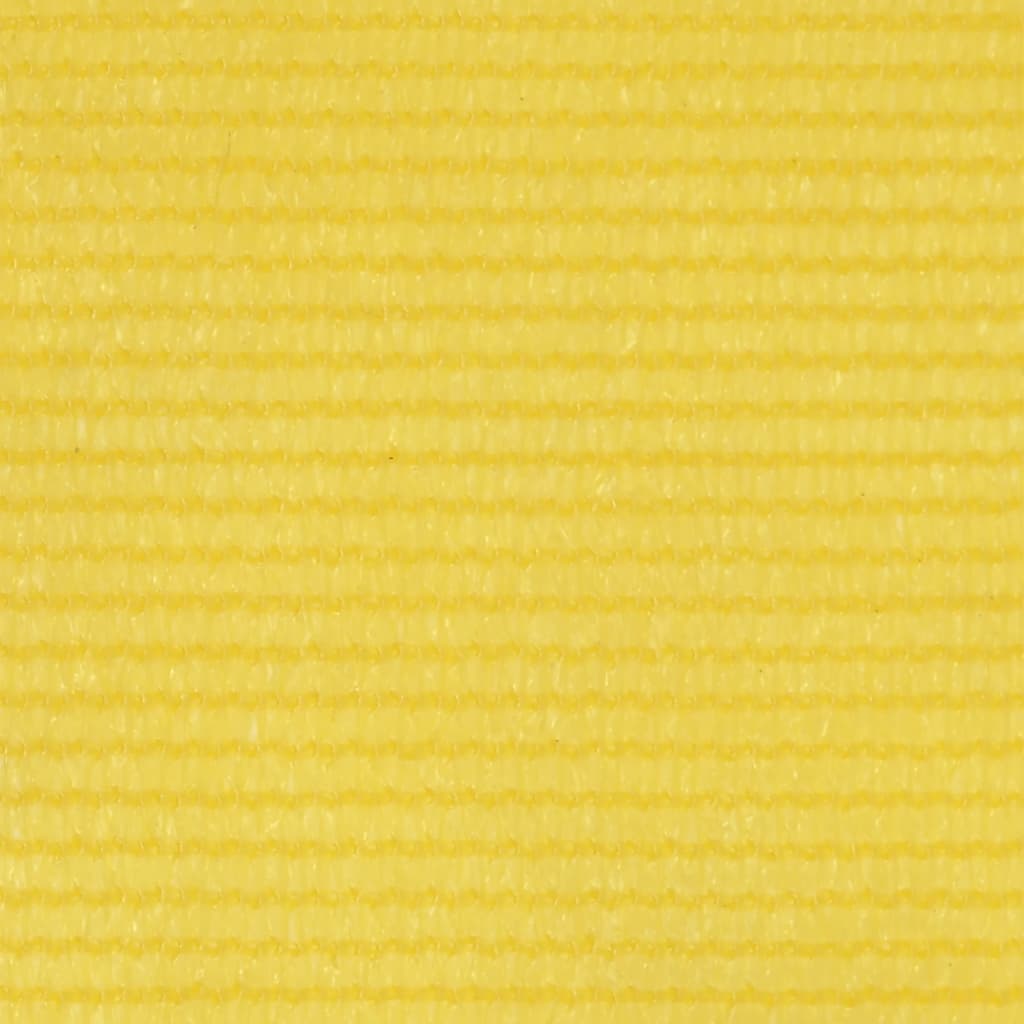 Paravento da Balcone Giallo 75x600 cm in HDPE - homemem39